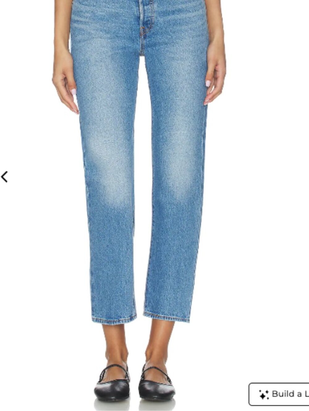 Levis' Wedgie Straight Medium Wash 26Wx26L